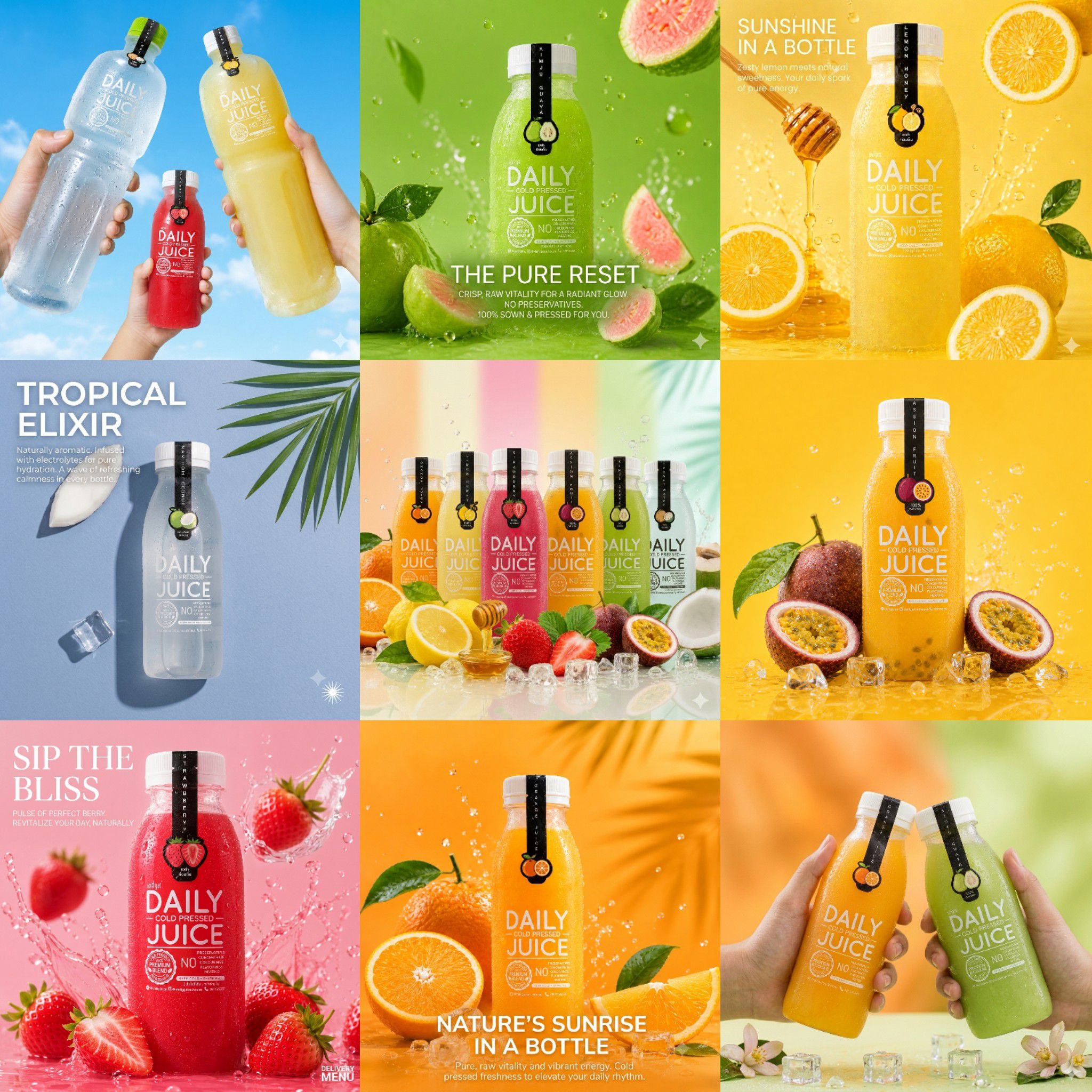 คอลเลกชันรสชาติ Daily Juice